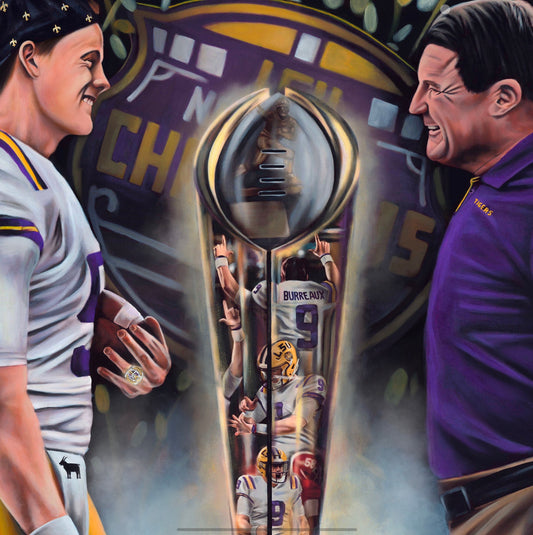 Joe Burrow and Coach O “Perfection”