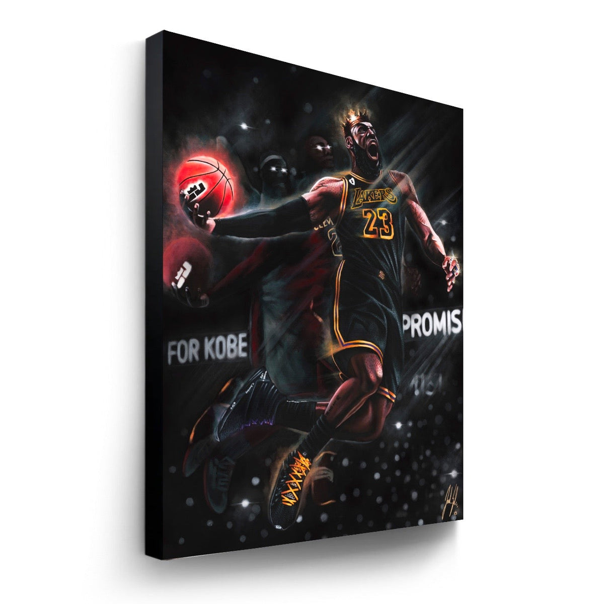 King James “King Me”