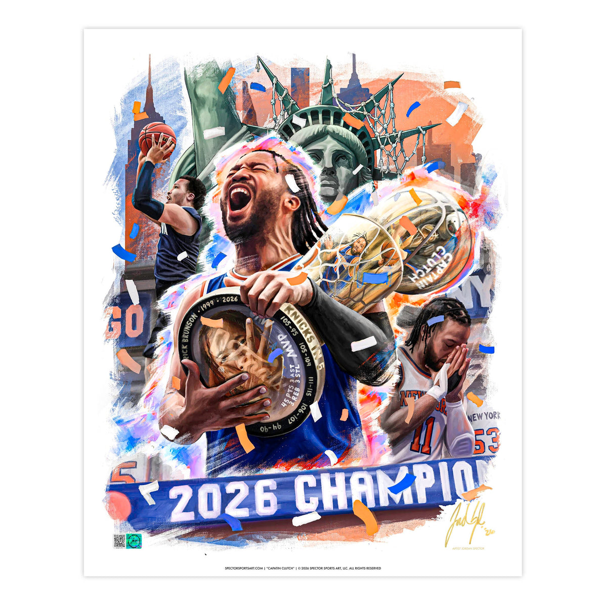JALEN BRUNSON "CAPTAIN CLUTCH"