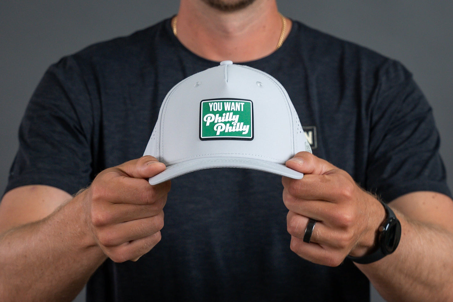 “You Want Philly Philly” Performance Hat - Grey