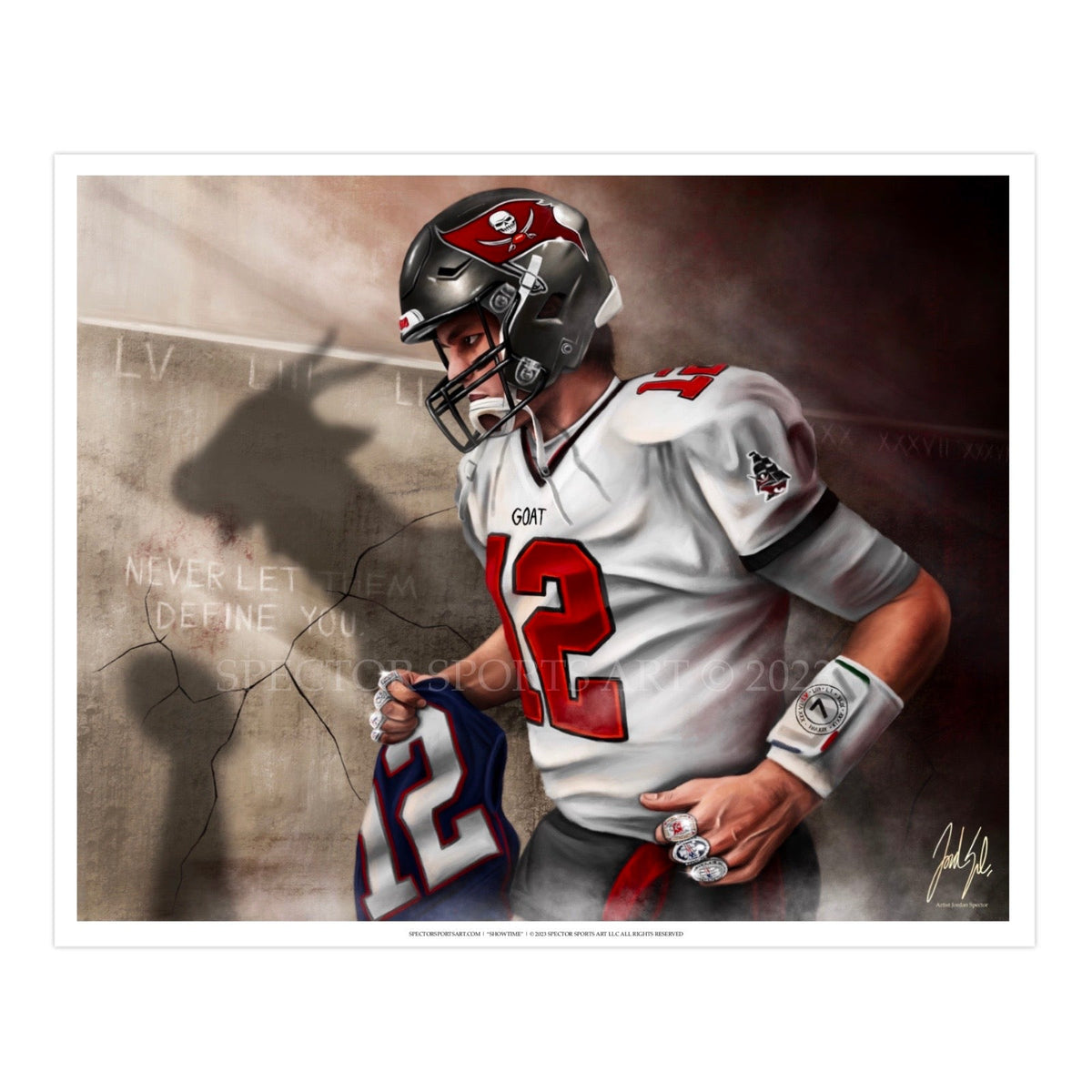 Tom Brady “GOAT”