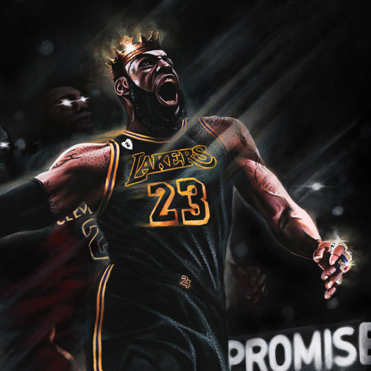 King James “King Me”