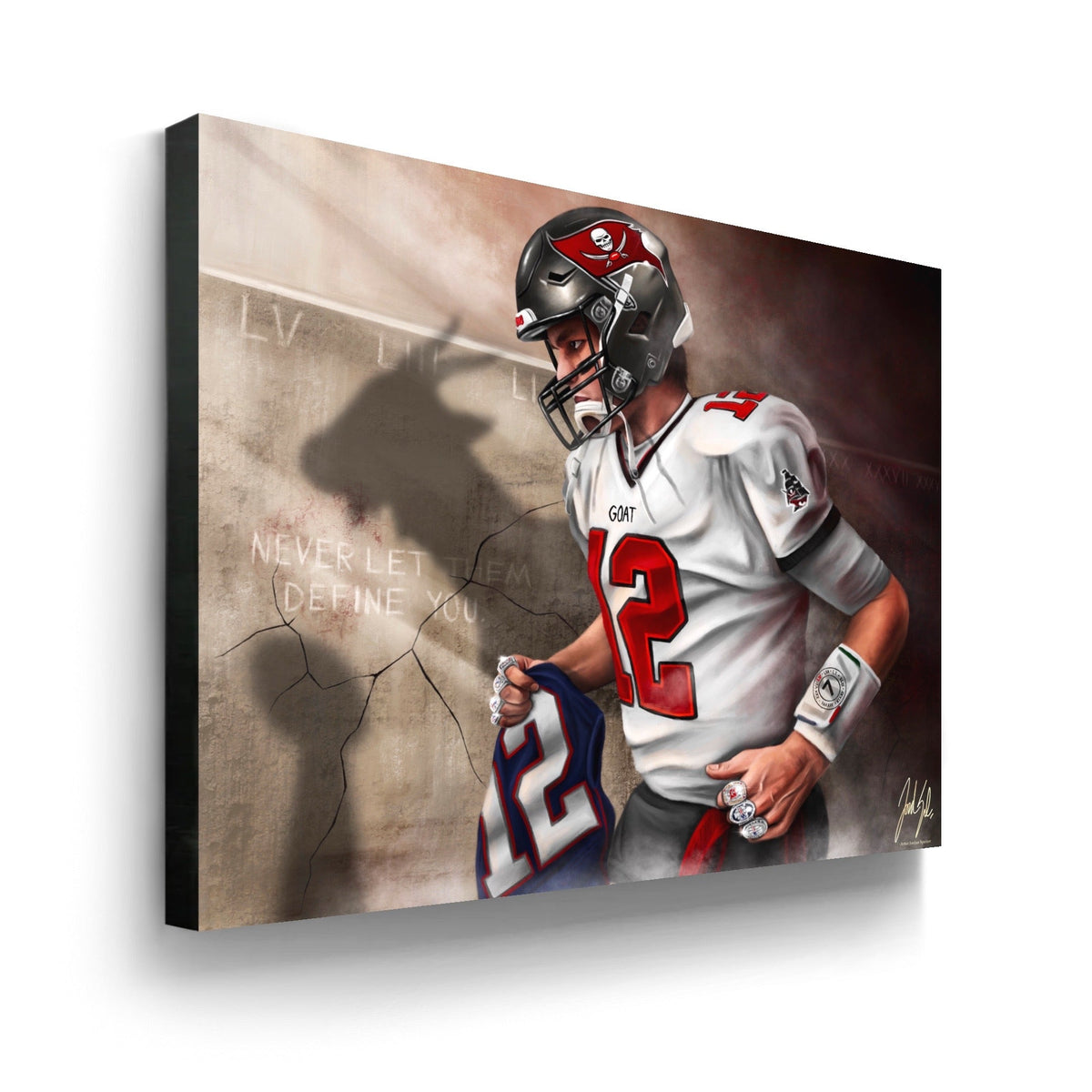 Tom Brady “GOAT”