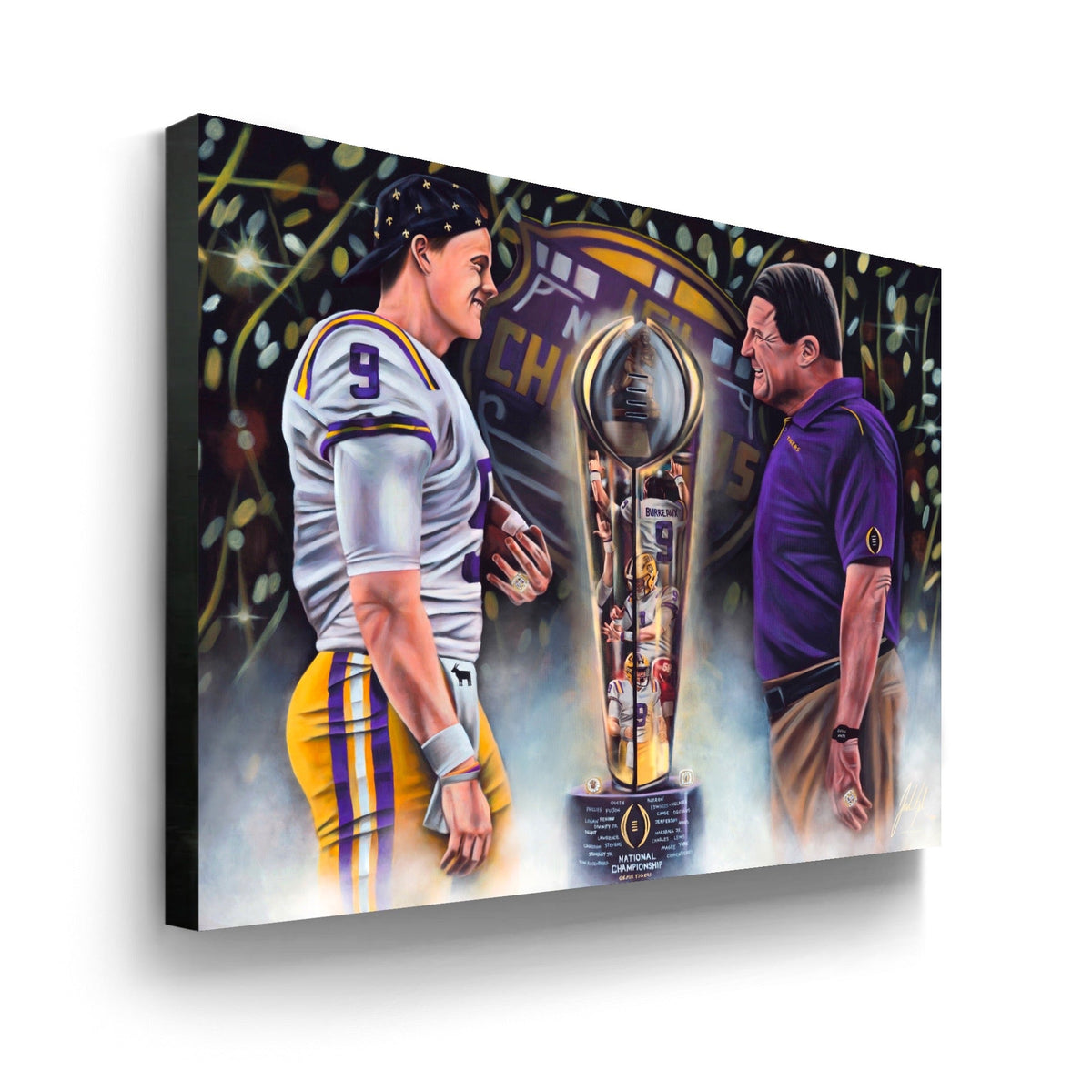 Joe Burrow and Coach O “Perfection”