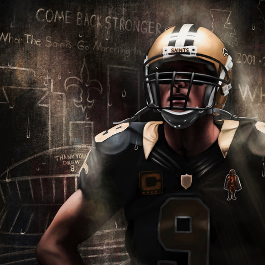 Drew Brees “THE SAINT”