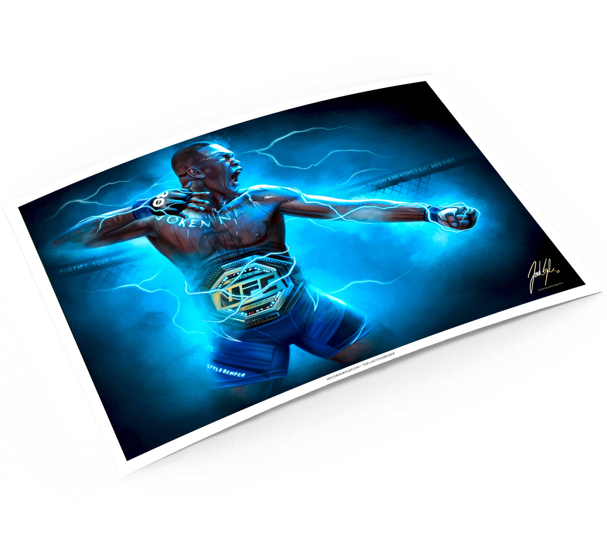 Israel Adesanya “The Last Stylebender”