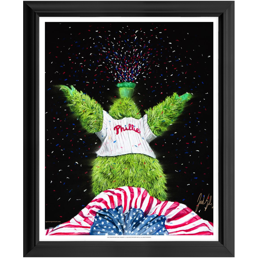 Phillie Phanatic "PARTY ON BROAD"