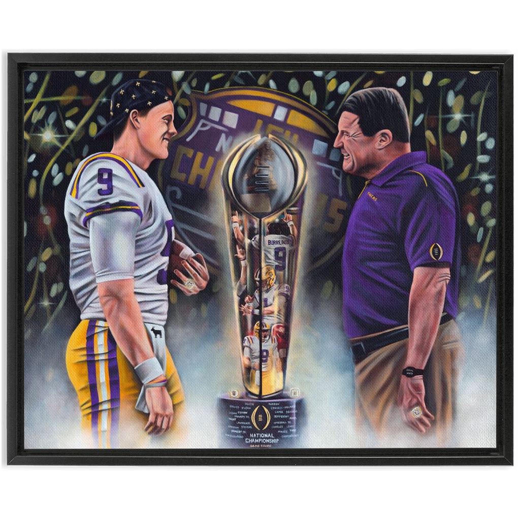 Joe Burrow and Coach O “Perfection”