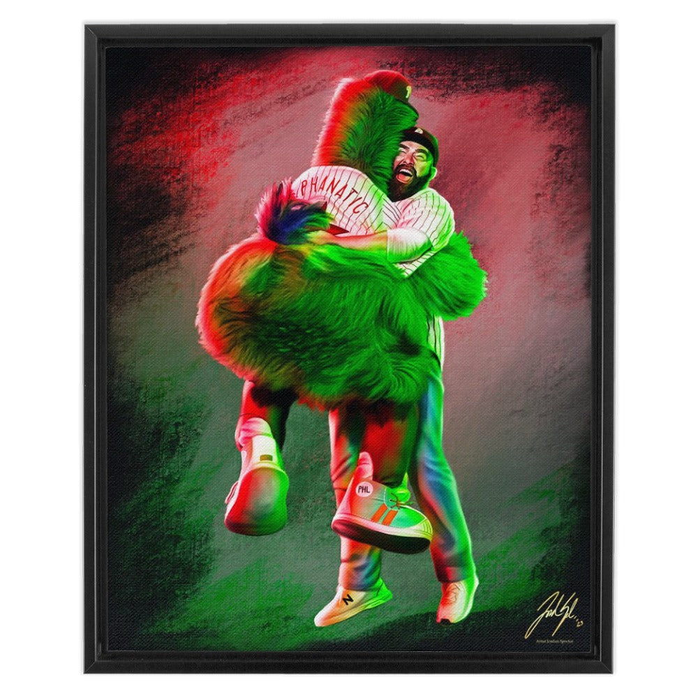 The Phillie Phanatic & Jason Kelce “Best Friends”
