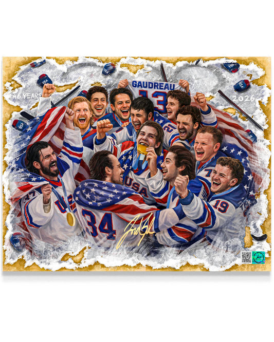 USA Mens Hockey "United In Gold"