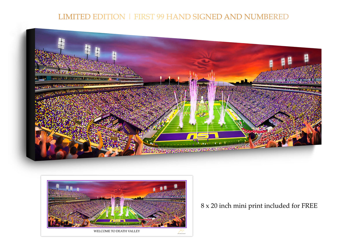 Tiger Stadium "Welcome To Death Valley" | Limited Edition
