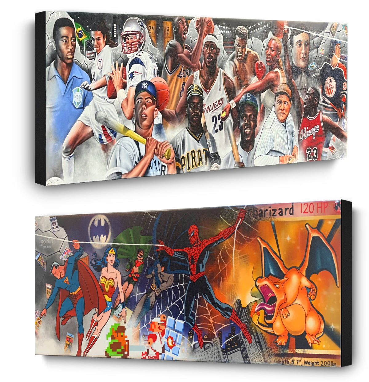 Goldin Mural "LEGENDS ROW"