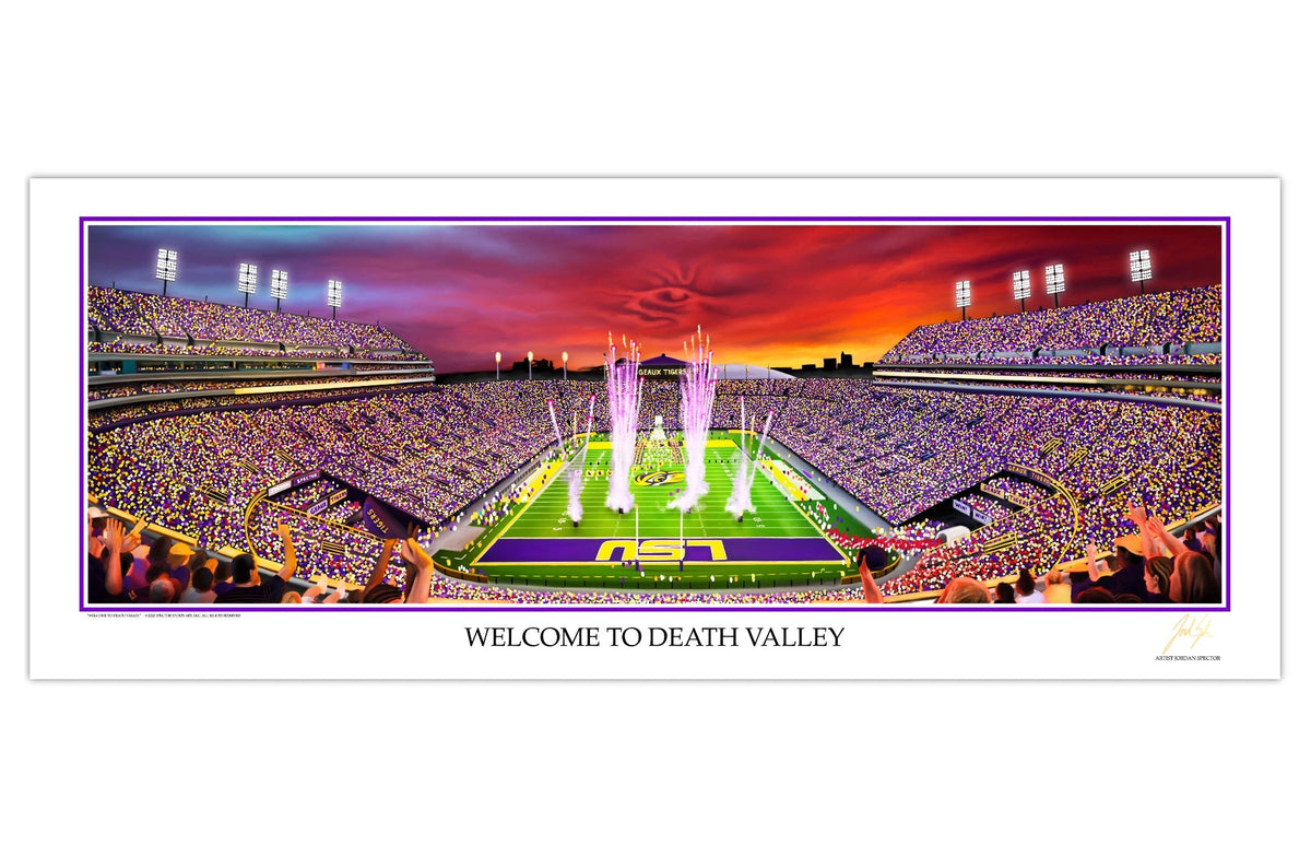 Tiger Stadium "Welcome To Death Valley" | Limited Edition