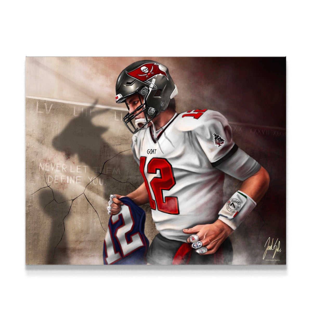 Tom Brady “GOAT”