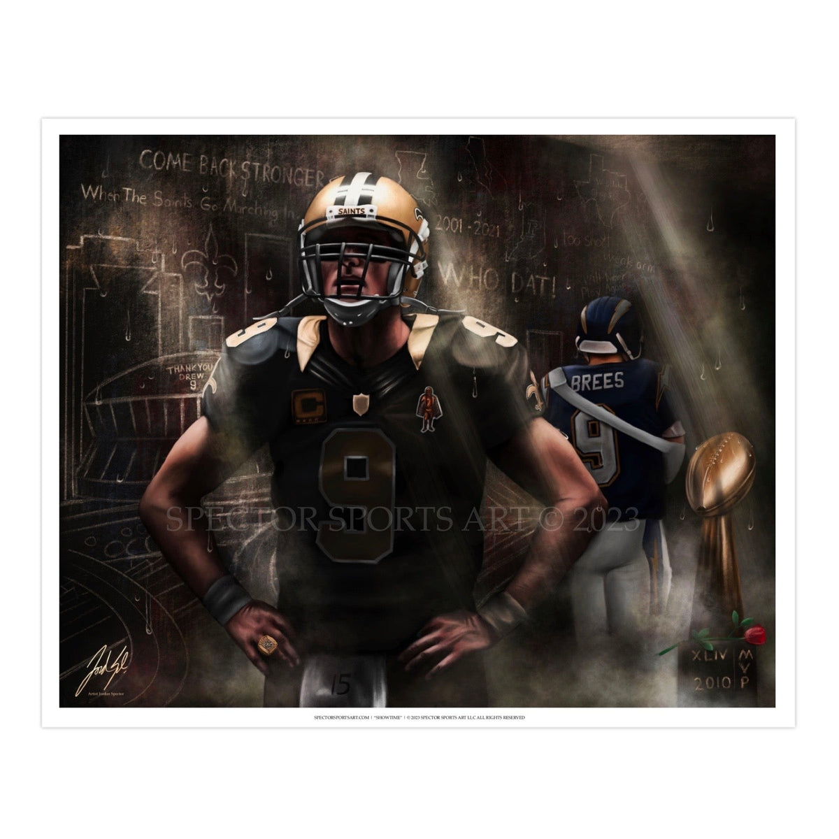 Drew Brees “THE SAINT”