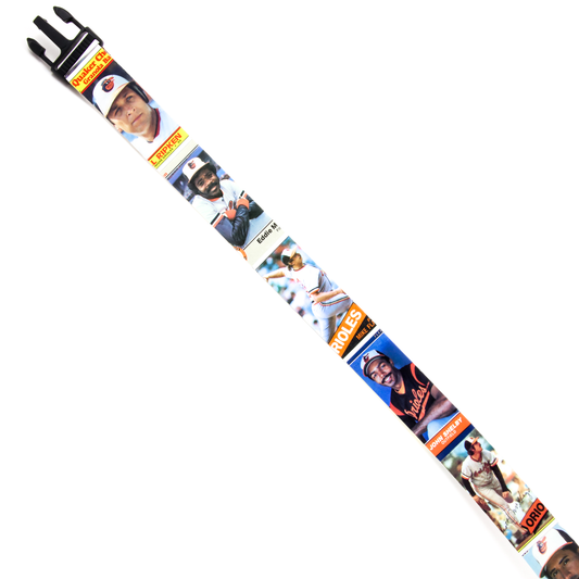 Baltimore Orioles Baseball Card Belt #6