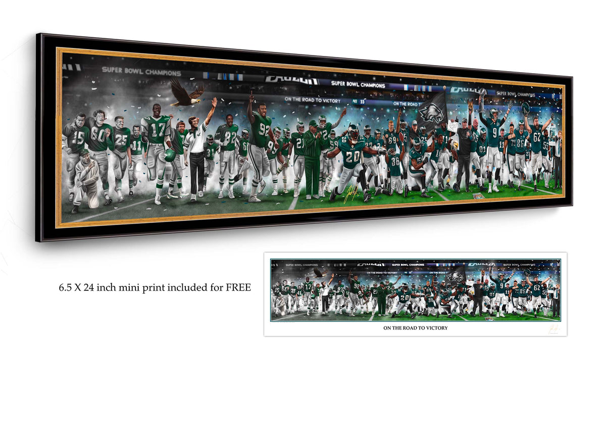 Eagles Legacy "On The Road To Victory"