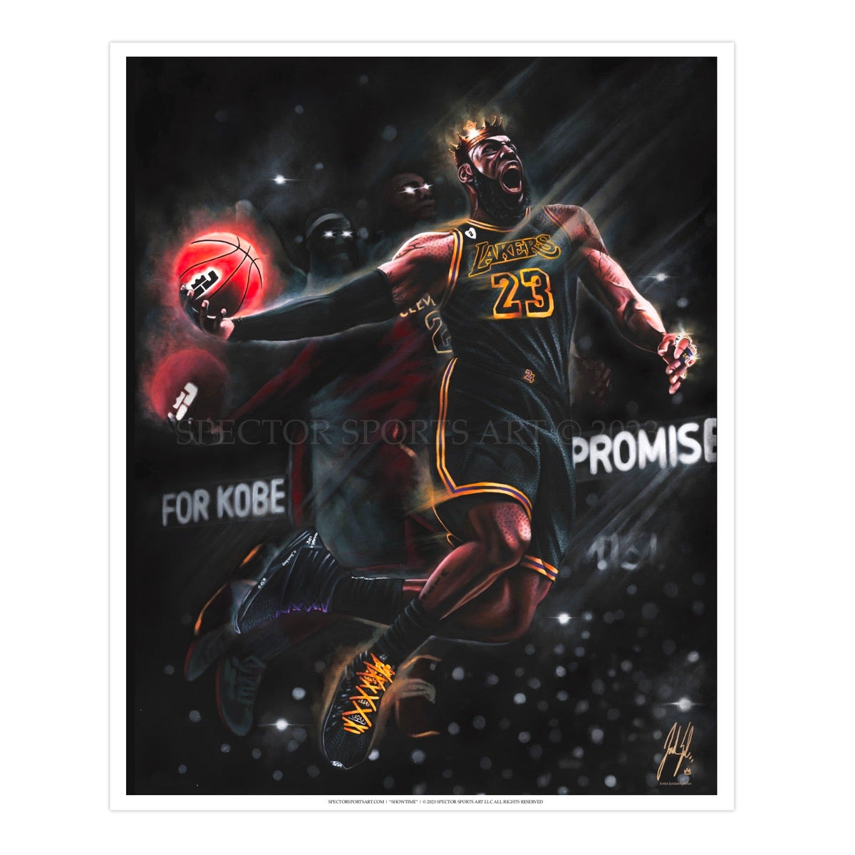King James “King Me”