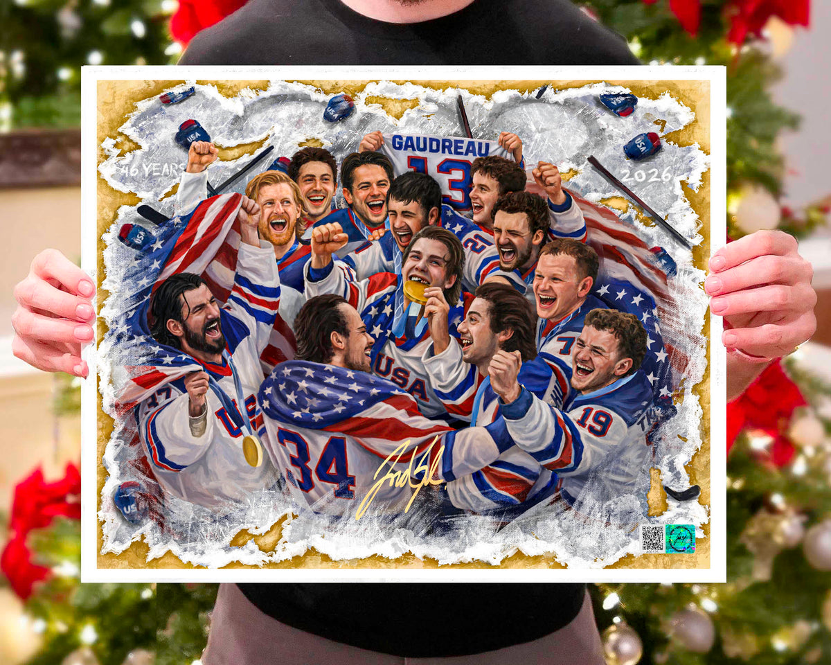 USA Mens Hockey "United In Gold"