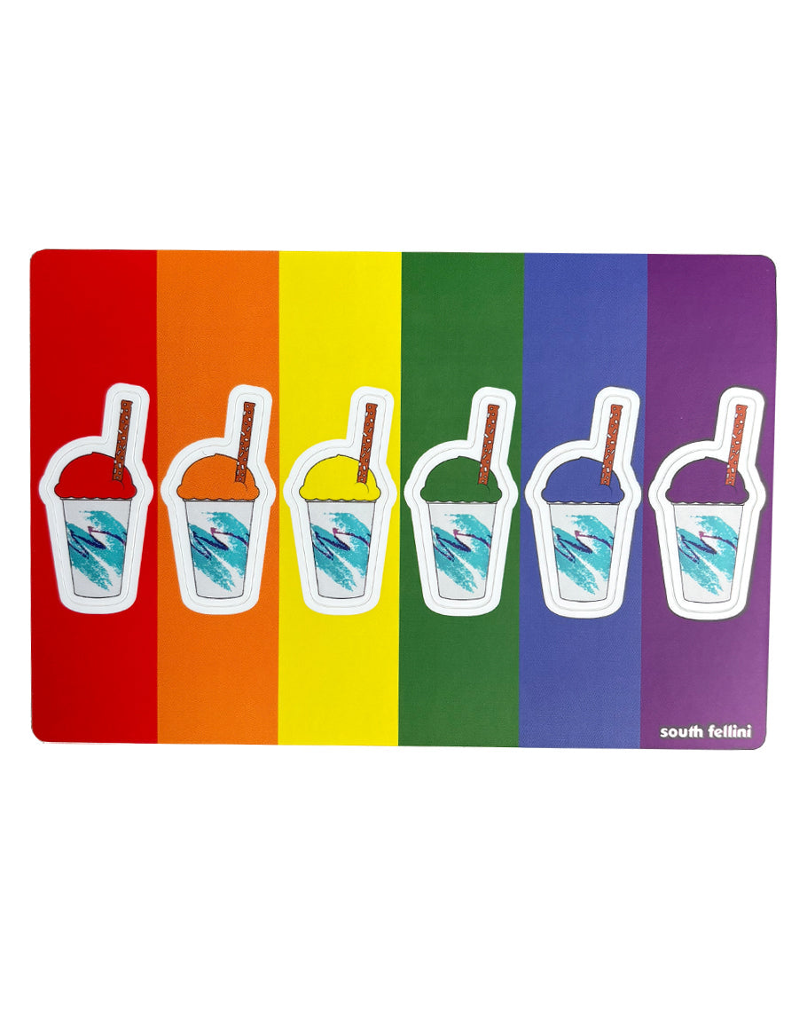 Pride Water Ice Sticker Set